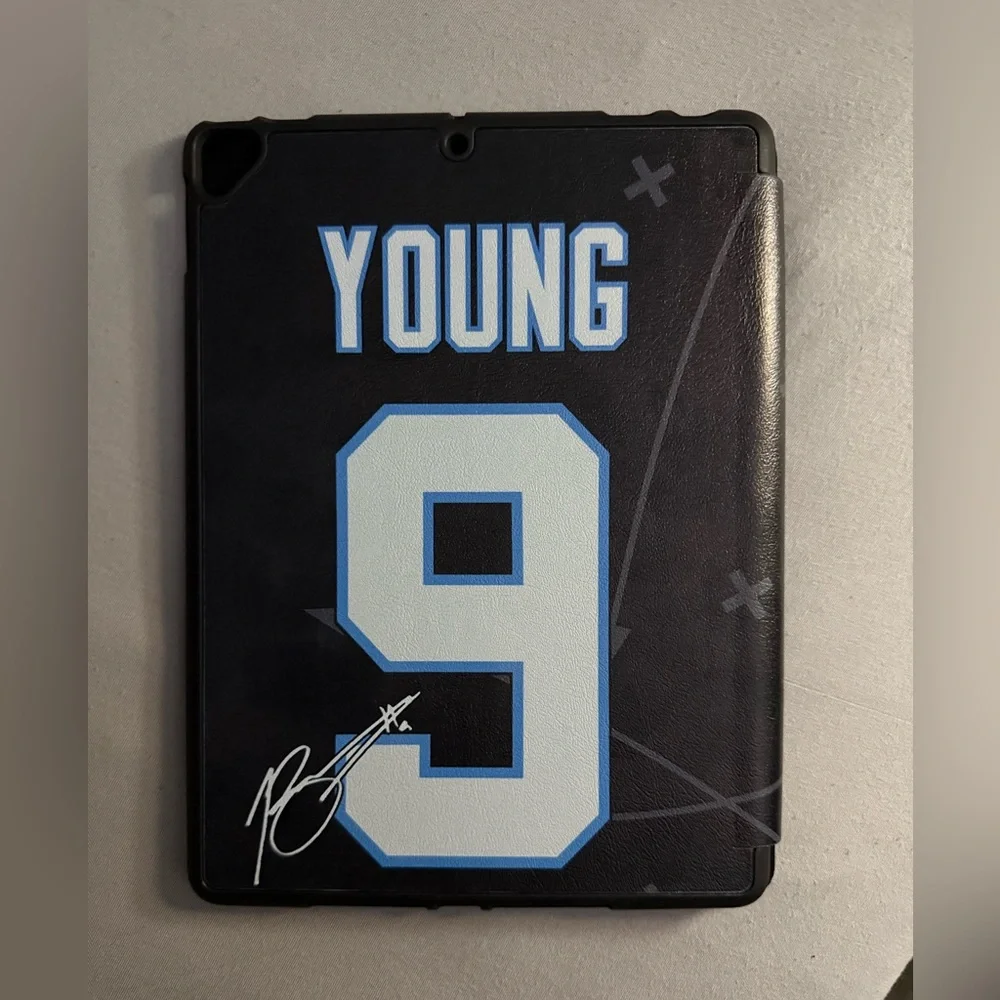 Carolina Panthers Bryce Young Keyscaper iPad Case